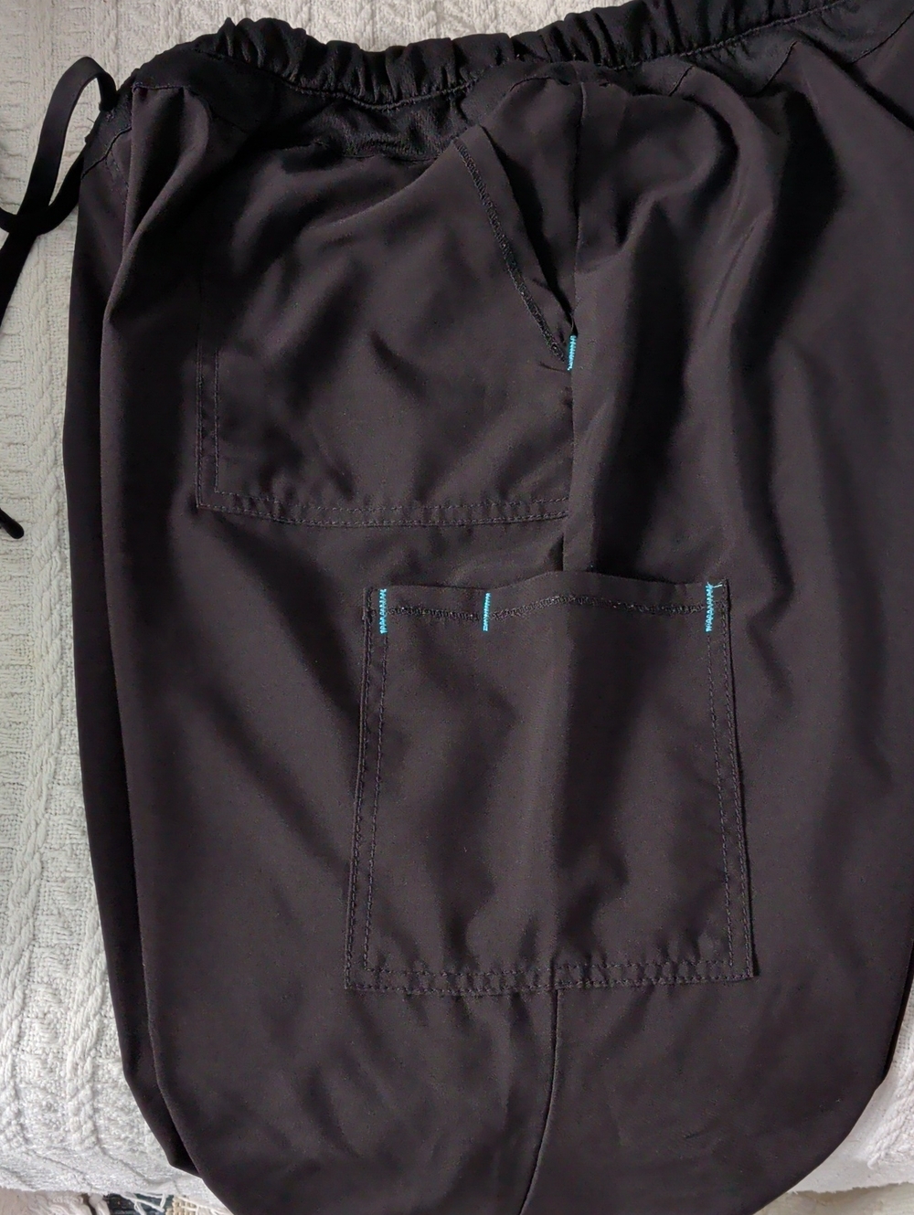 Scrub Star Black Scrub Pants